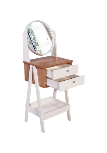 Mydesign Ayaklı Modern Makyaj Masası Beyaz Model:2