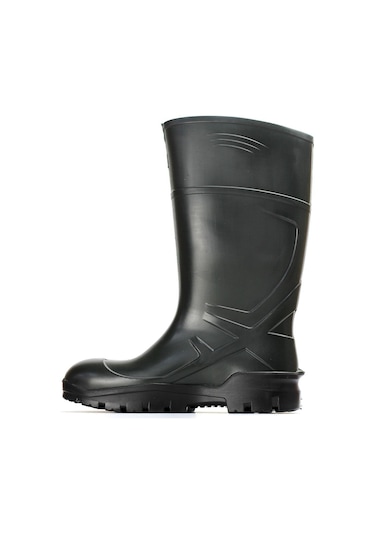 Techno Boots Çelik Burun Korumalı Iş Çizmesi-Yeşil Tbcelıklıyesıl