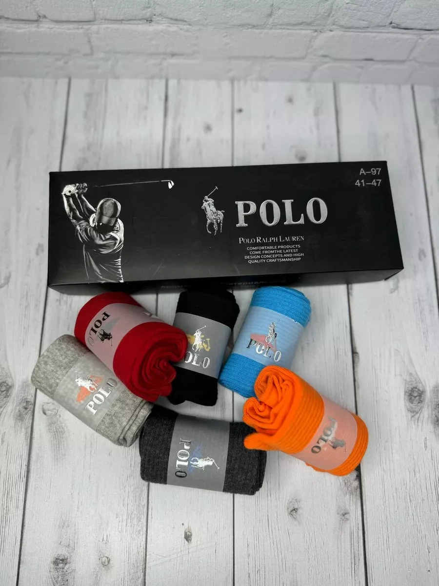 Sockstore Renkli Polo Erkek Çorapları 250414830 Siyah