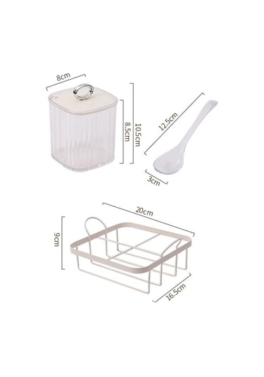 Suntek Magideal Mutfak Büyük Kapasiteli Baharat Kutuları