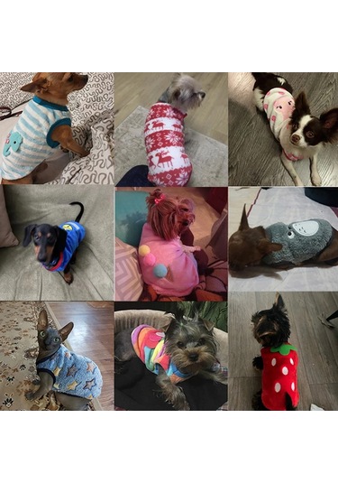 Sevimli Köpek Giysileri Kış Yelek Küçük Köpekler Kediler Için Sıcak Evcil Pembe L For 3.5-4.5 Kg