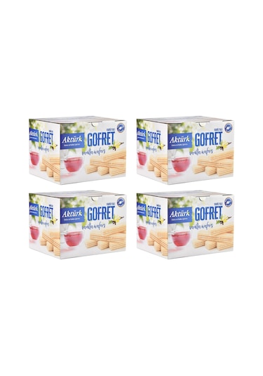 Aktürk Gofret Vanilyalı 4 x 800 G
