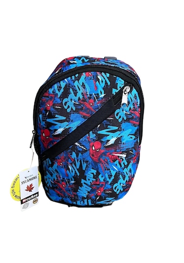Newbag Örümcek Desenli Erkek Anaokulu Sırt Çantası-laci Kırmızı
