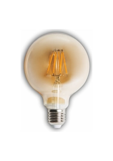 2 Adet Cata Ct 4286 9w G95 Glop Rustik Led 2700k Amber E27 Duy