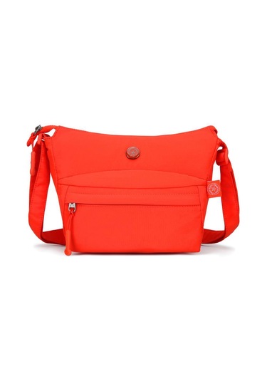 Smart Bags Mikro Poly Kumaş Postacı Kadın Çantası 3342 Turuncu