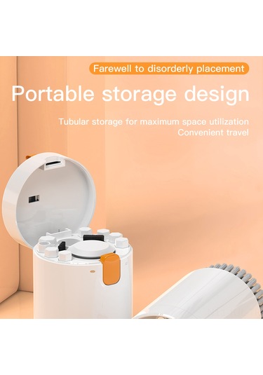 Gajeena 20 Fonksiyonlu Beyaz-turuncu Temizlik Seti: Kamera, Klavye, Kulaklık Ve Şarj Girişi Temizleme Araçları