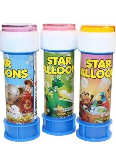 Köpük Baloncuk Üfleme Oyuncağı (3 Adet)