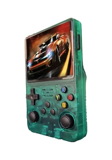 Konsol Plus R36s Retro 3.5" 64 GB El Oyun Konsolu Yeşil