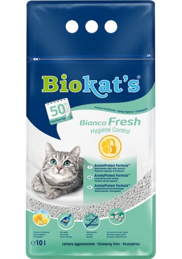 Biokat's Bianco Fresh Bentonit Kedi Kumu 10 L