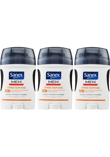 Sanex Dermo Men Stress Response Stick 3 x 50 ML