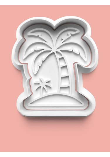 Tropikal Ağaç Figürü Kurabiye Kalıbı Ve Şeker Hamuru Kalıbı Diğer