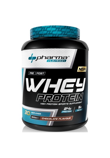 Whey Protein 900 Gr Çikolata Aromalı Protein Tozu 24 Gr Protein 5 Gr Bcaa 30 Servis Kas