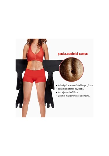 Basen Bel Toparlayıcı Kalça Dikleştirici Sıkılaştırıcı Korse