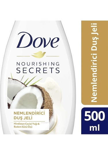 Nemlendirici Hindistan Cevizi Yaği & Badem Sütü Özü Duş Jeli 500 Ml X 2 Adet Diğer