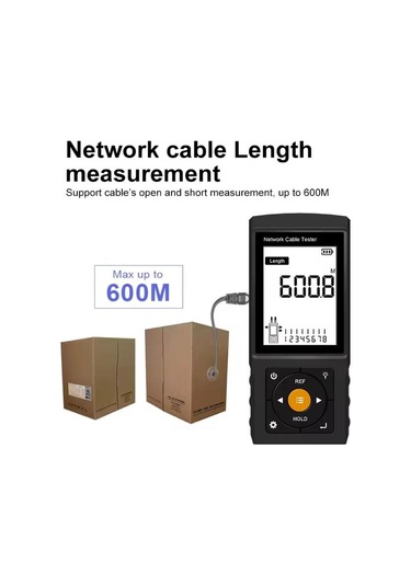 Novacom Lt-200 Rj45 Poe Uyumlu Çok Fonksiyonlu Kablo Test Cihazı