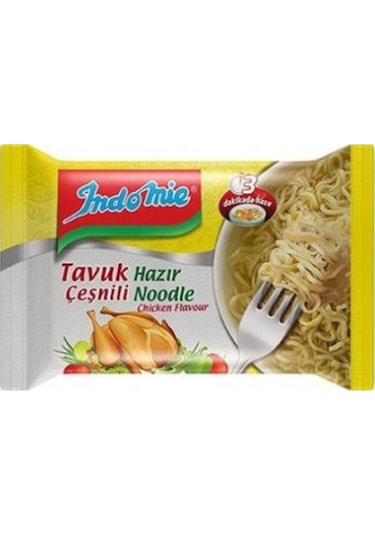 Indomie Tavuk Çeşnili Hazır Noodle 40 x 70 G