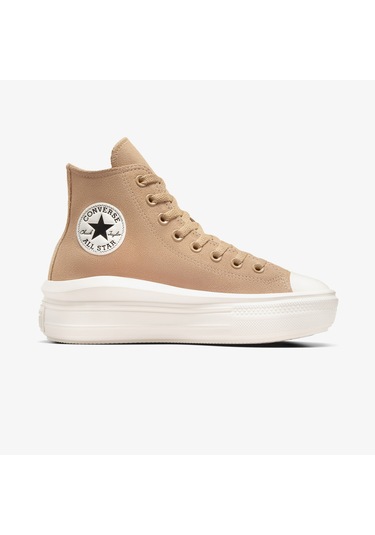 Converse Chuck Taylor All Star Move Platform Unisex Kahverengi Süet Sneaker - A11145c Kahverengi