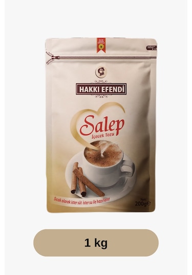 Hakkı Efendi Toz Salep 1 KG