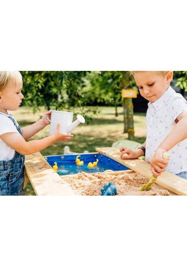 Plum Ahşap Kum Ve Su Piknik Masası Çok Renkli