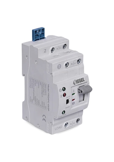 Hegel Monofaz Transfer Switch 220v 63a- Yrq4pc-63