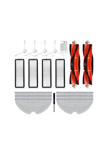 Leasetake Xiaomi Mijia 1c 2c Stytj01zhm / Dreame F9 / Mi Robot Süpürge Ana Yan Fırça Hepa Filtre Paspas Bezi Parçaları