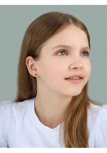 Veronika 925 Ayar Geometrik Kare Şekilli Küpe 44950029 Diğer