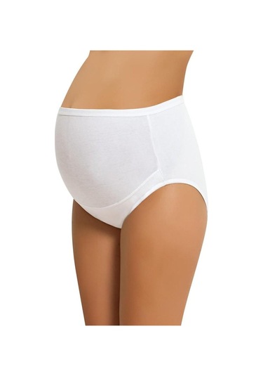 6 Adet Nbb Bayan Pamuklu Hamile Lohusa Külot 540 Beyaz