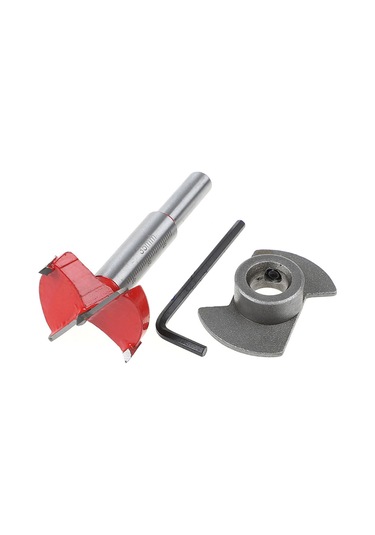 Ximistore9 35mm Ahşap Delik Açıcı Seti - Kapı Menteşeleri Yüksek Doğrulukta Montaj İçin Ahşapçılık Jig Kit