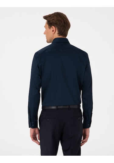 Pierre Cardin Erkek Lacivert Gömlek Basic 50302972-vr033 Lacivert