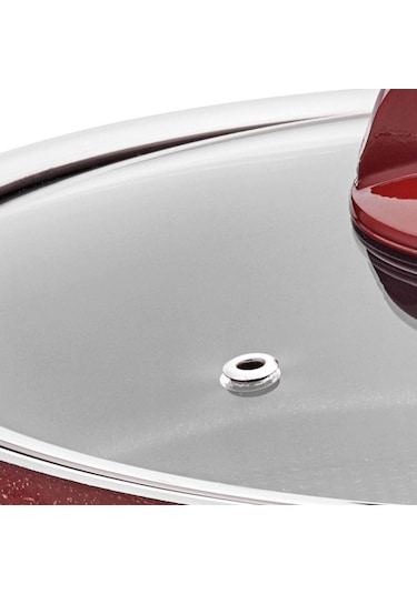 Taç Granit Basık Teflon Pilav Tenceresi 24 CM