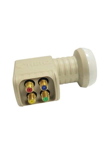 Herz 4lü Dört Çıkışlı Quad Full Hd 4k Uydu Anten Lnb Elembi