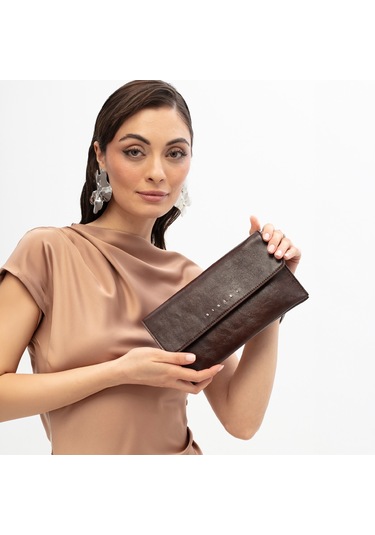 Sisley Kahve El Çantası Kadın Sly 425 Sısley kahverengi