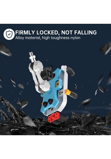 Ranyeek Motorcycle Telefon Tutucu Renkli Yüksek Konfigürasyonlu Altı Parmaklı Amortisörlü Kilitli M8 Top Ucu Şarj Yok Diğer