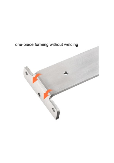 Sones 200mm 5.5mm Kalınlığında Paslanmaz Çelik Üçgen Braket Kitaplık Bölme Plakası