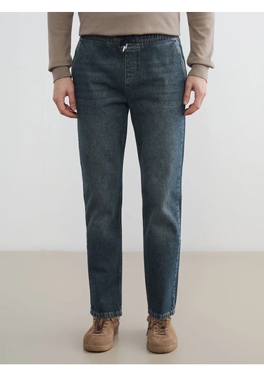 Lc Waikiki Yeşil Straight Fit Erkek Jean Pantolon