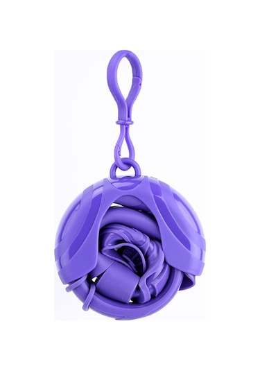 Neevoyu Silikon Katlanabilir Yetişkin Sıvı Solunum Borusu - Mor, 415mm Uzunluk, 90mm Çap, Taşıma Kutuğu İçerir Mor