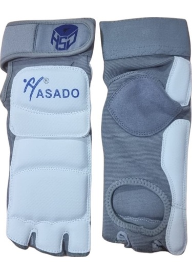 Haşado Topuk Destekli Üç Parmaklı Taekwondo Ayaküstü Koruyucu Takım Beyaz