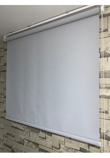 Mat Stor Perde Gri Alüminyum Kasa Tüm Ölçülerde (401689321)
