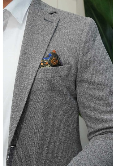 Bys Beystil Sivri Yaka Vizon Ceket 50538 - Slim Fit