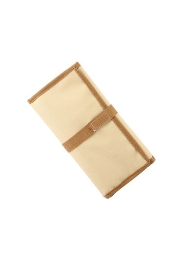 Willowhaven 24 Adet Kanvas Çanta Naylon Yün Guaj Fırça Seti Kırmızı Boya Aksesuarları