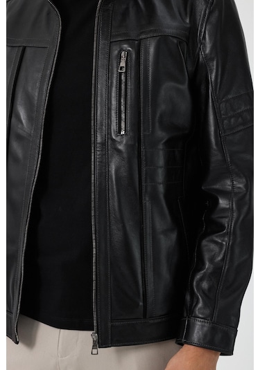 Tete Siyah Deri Mont Siyah