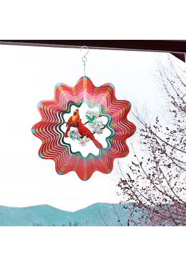 Suntek Magideal 360 Derece Döner Asılı Rüzgar Yakalayıcı Kırmızı