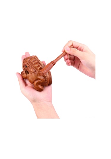 Mufunye El Yapımı Ahşap Kurbağa Guiro, Müzik Eğitim Aracı, Eğlenceli Ses Efekti, 14 Cm