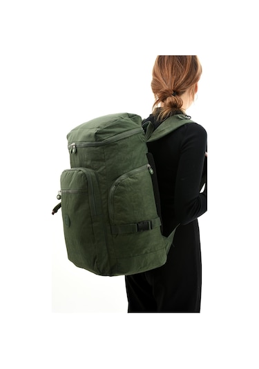 Büyük Boy Ultra Hafif Çok Bölmeli Dağcı Çantası Yeşil Model: 571-7d - Yeşil