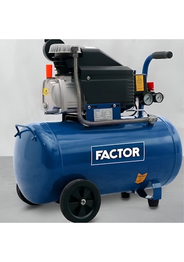 Factor ZB2550 50 L 8 Bar 2.5HP Hava Kompresörü