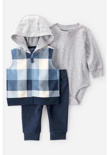 Erkek Bebek Yelekli Set 1t475310 Lacivert