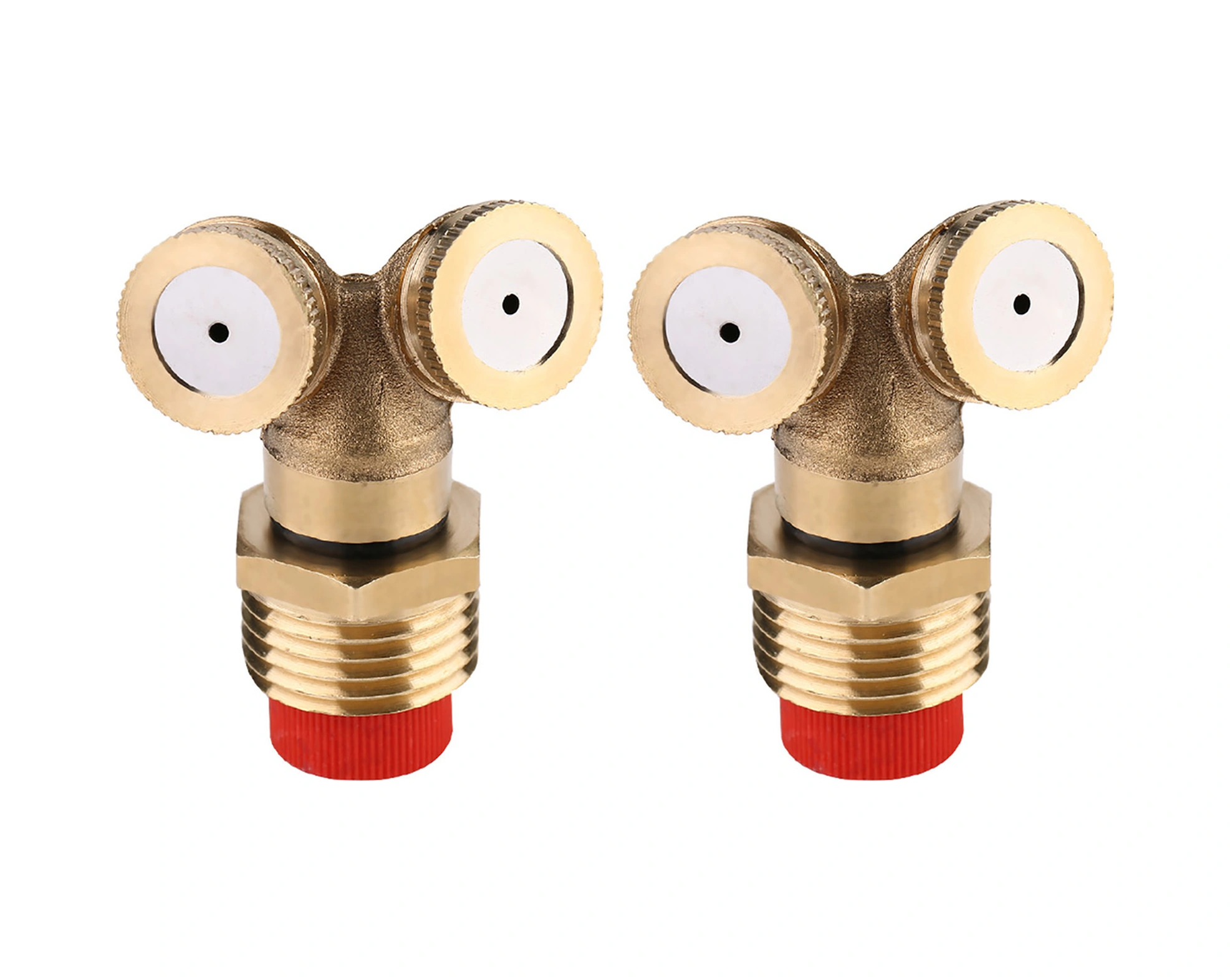 Hangfox 2 Adet Bakır Tarım Buharlayıcı: Çift Açık, Kolay Kurulum, Su Tasarrufu, Seracılık-sokağa Uygun