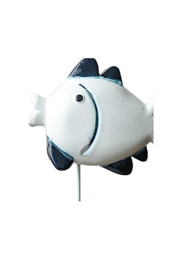 Lijinxu Öpüşen Balık Süsü Masaüstü Komik Tatil Dekorasyonu 22cmx11cmx7,3cm