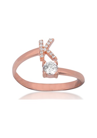 Zirkon Taşlı Pırlanta Montür Rose Altın Kaplama K Harfli Gümüş Yüzük Jwlera.com Da Rose Kaplama Harf Gümüş Yüzük Trendlerini Yakından Takip Edin. Detaylı Bilgi İçin Hemen Tıkla Gümüş - Rose Gold