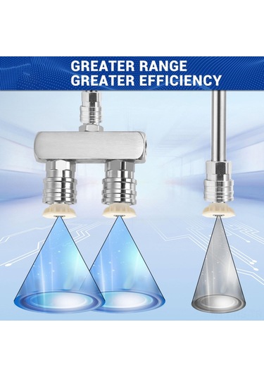 Reedark 5000 Psı Çift Basınçlı Yıkama Nozulu, 5 Püskürtme Ucu İle Hızlı Bağlantı